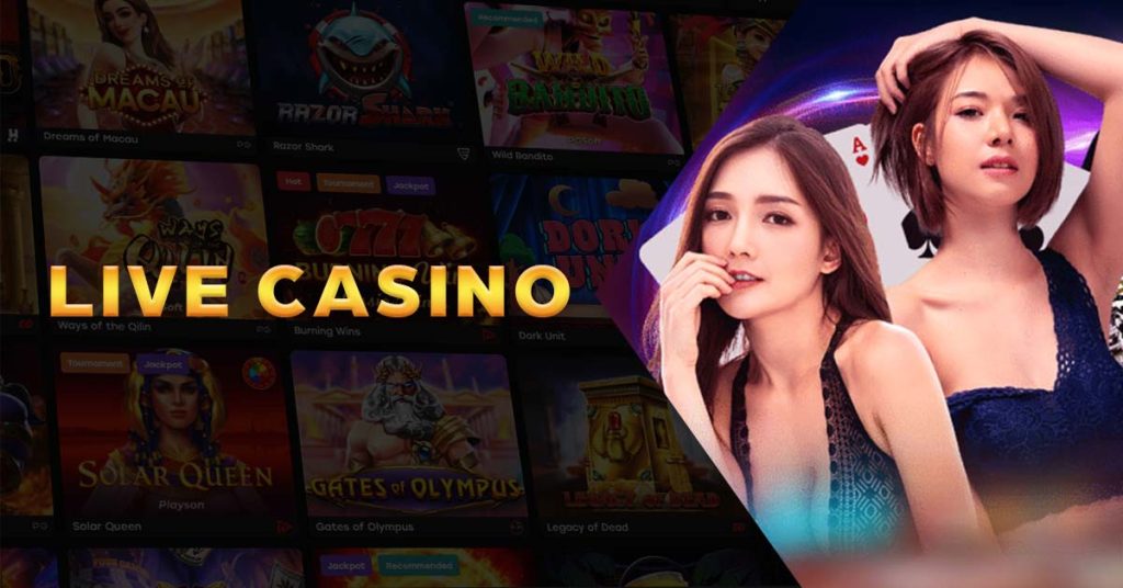 Jogos de cassino ao vivo no Jet Casino